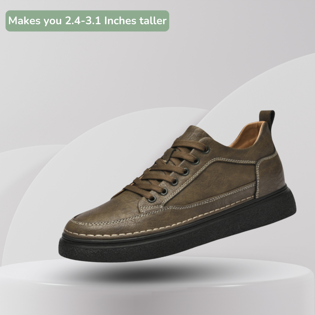Men's Retro Casual Sneakers 2.4 & 3.1 inches Lift