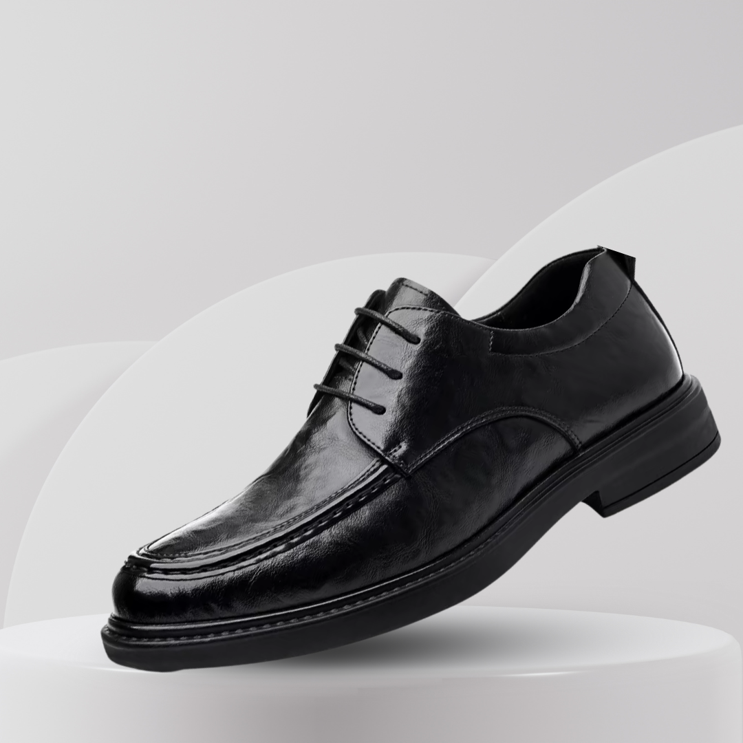 Alex Leather Formal Shoes 3cm, 6cm & 8cm Lift