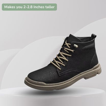 Oliver Premium Leather Boots 2 & 2.8 inches Lift