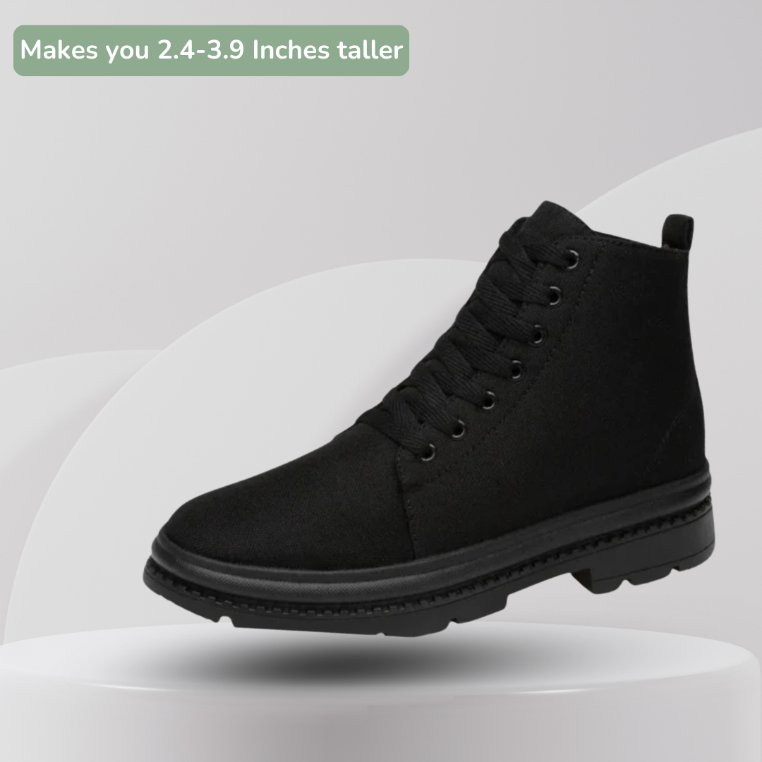 Men's Elevated Sneakers Boots 2.4, 3.1 & 3.9 inches Lift