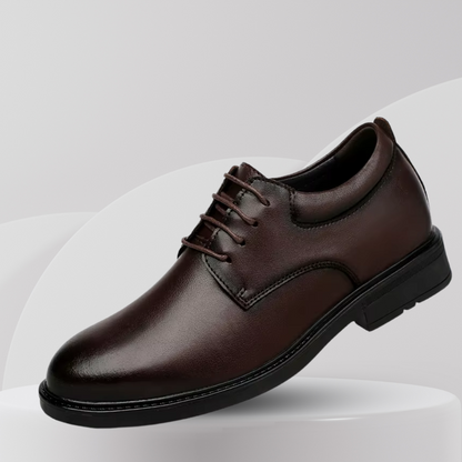 Henry Oxford Leather Shoes 6cm Lift