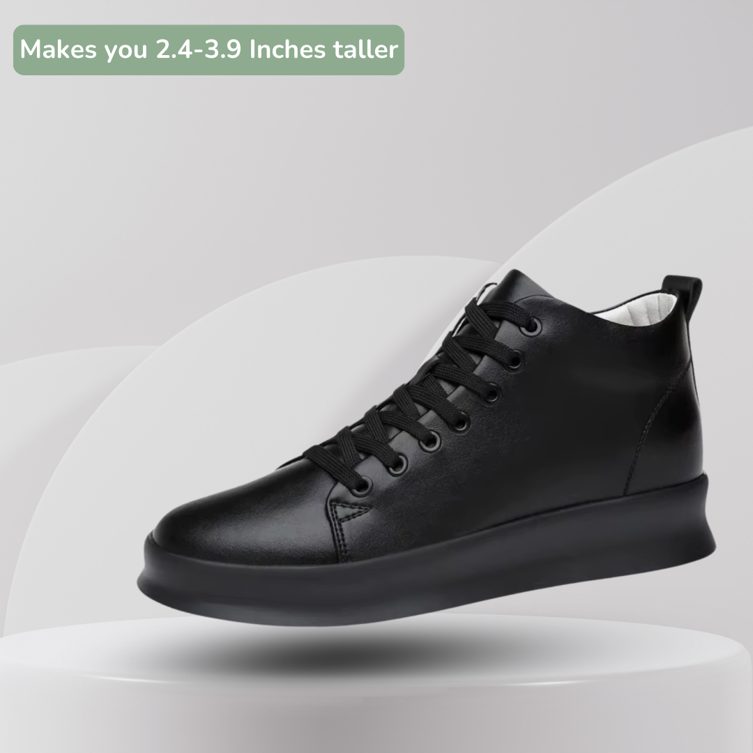 Jack Premium Leather Sneakers 2.4, 3.1 & 3.9 inches Lift